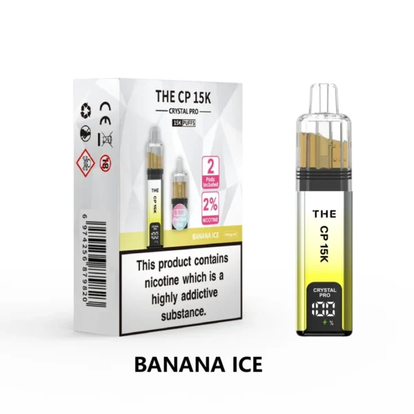 The Crystal Pro CP 15K Puffs Prefilled Vape Kit
