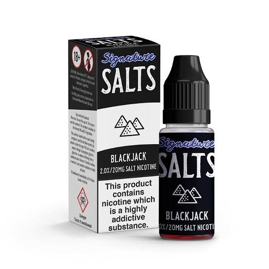 Signature Salts Nic Salts 10ml