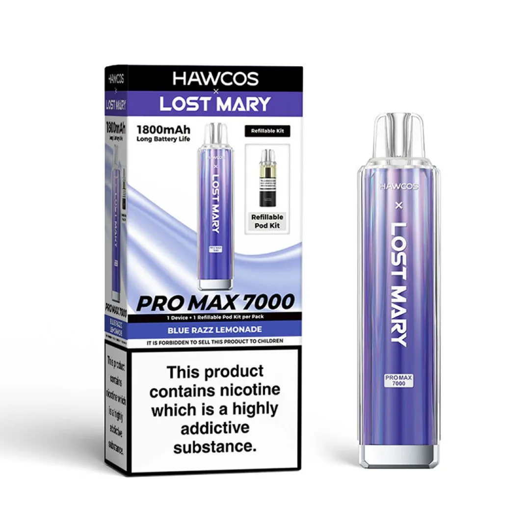 Hawcos Lost Mary Pro Max 7000 Puffs Kit + 7K Pod