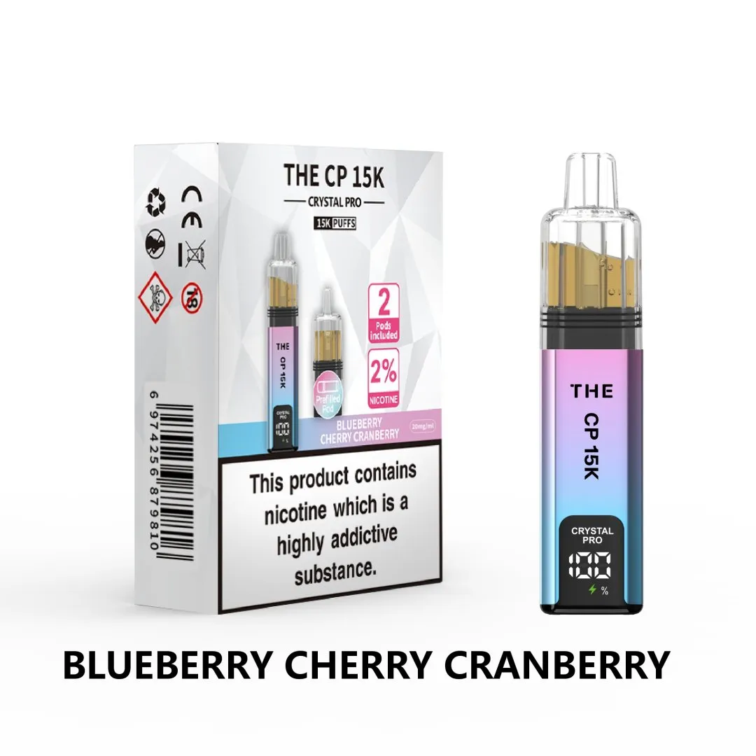The Crystal Pro CP 15K Puffs Prefilled Vape Kit