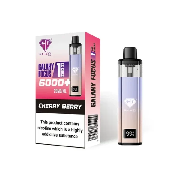 Crystal Galaxy Focus 1 6000 Puffs Prefilled Kit