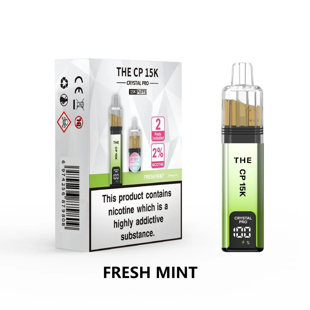 The Crystal Pro CP 15K Puffs Prefilled Vape Kit