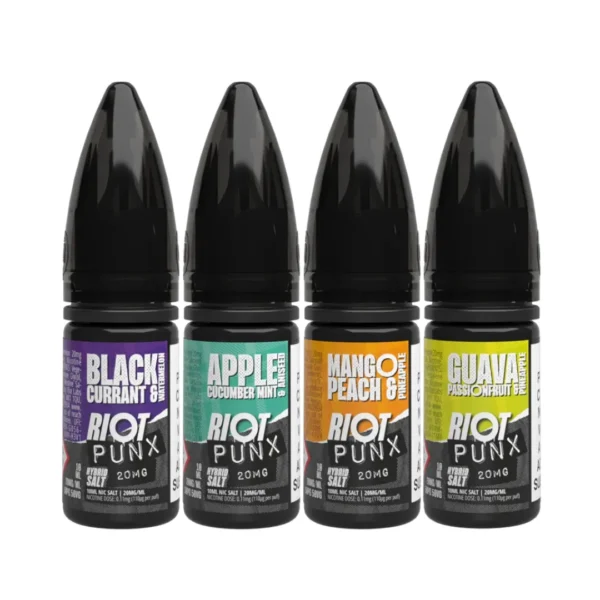 Riot Punx 10ml Nic Salts | Nic Salt E-Liquid UK