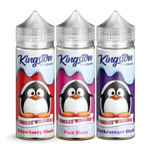 Kingston Chilly Willies 100ml Shortfill E-Liquid | 0mg | 70VG/30PG | Free Nic Shot