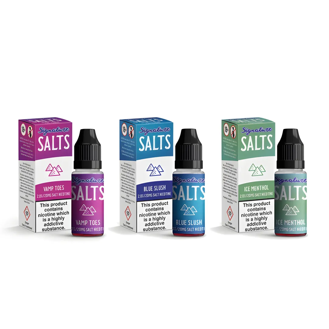 Signature Salts Nic Salts 10ml