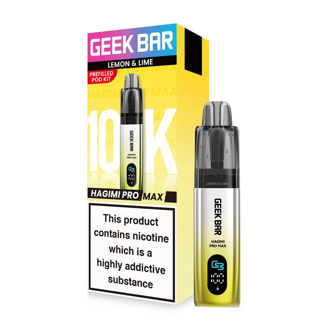 Geek Bar Hagimi Pro Max 10K Puffs Pod Kit