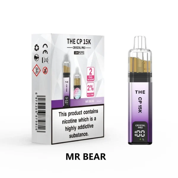 The Crystal Pro CP 15K Puffs Prefilled Vape Kit