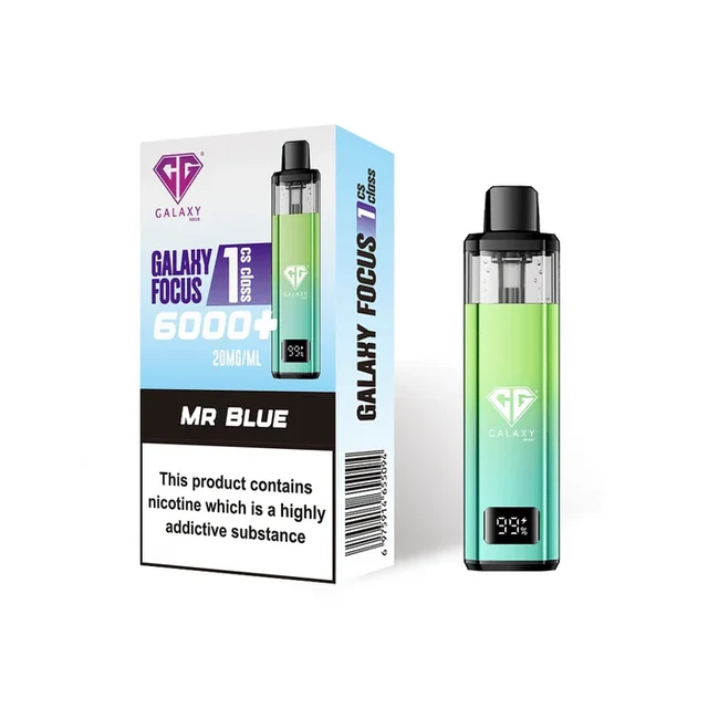 Crystal Galaxy Focus 1 6000 Puffs Prefilled Kit