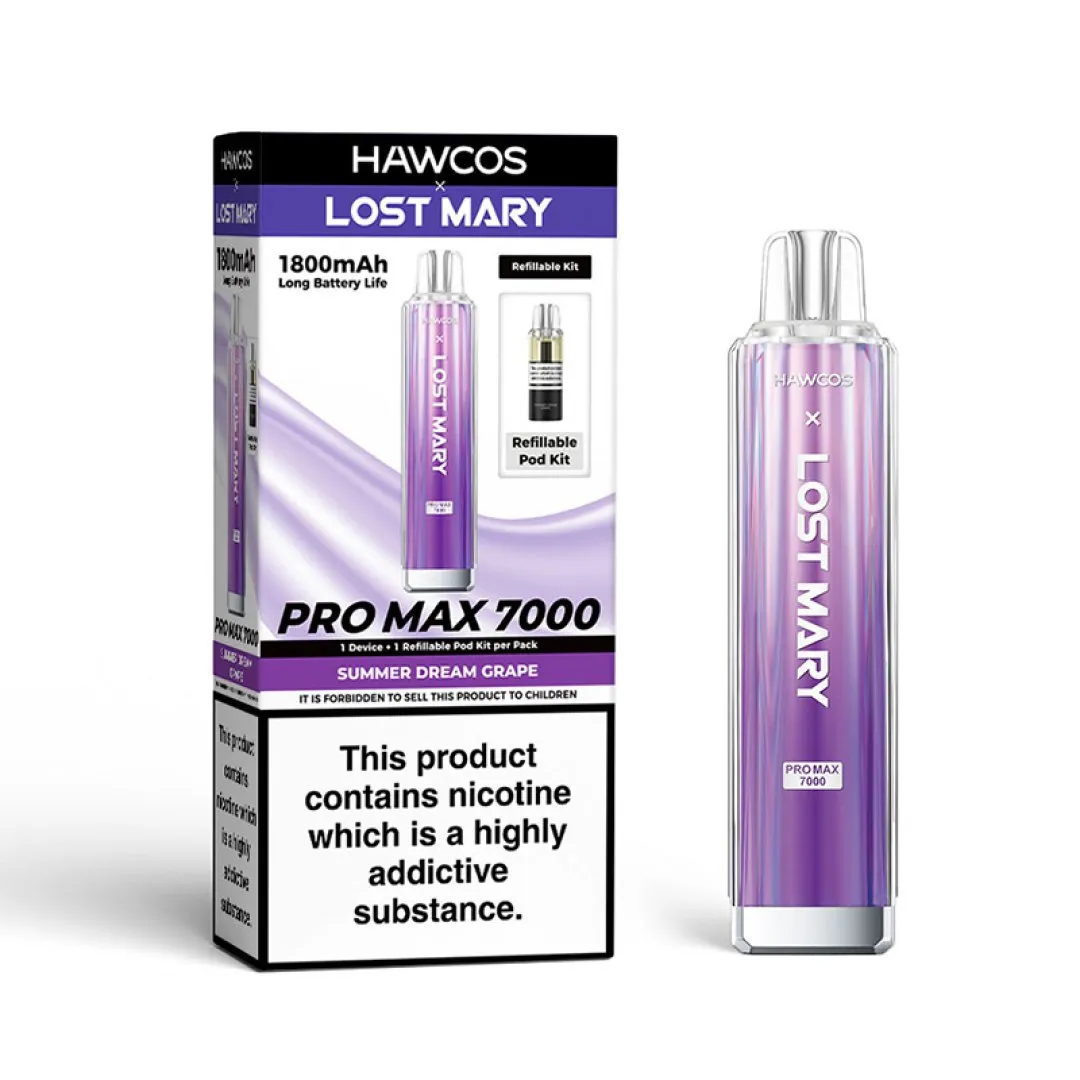Hawcos Lost Mary Pro Max 7000 Puffs Kit + 7K Pod