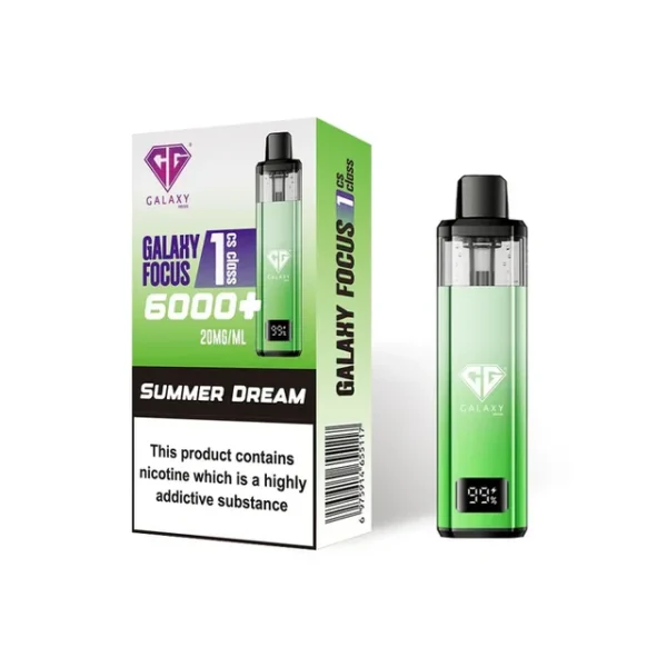 Crystal Galaxy Focus 1 6000 Puffs Prefilled Kit