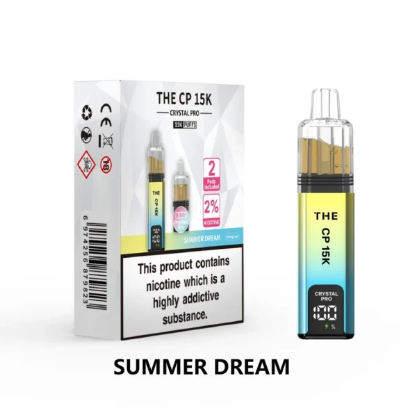 The Crystal Pro CP 15K Puffs Prefilled Vape Kit