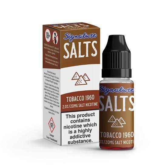 Signature Salts Nic Salts 10ml