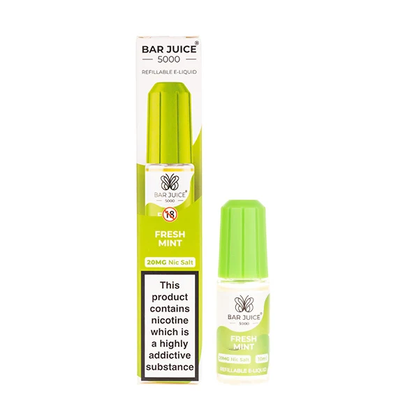 Bar Juice 5000 Nic Salts 10ml | 5mg, 10mg & 20mg E-Liquid UK