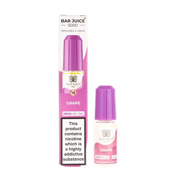 Bar Juice 5000 Nic Salts 10ml | 5mg, 10mg & 20mg E-Liquid UK