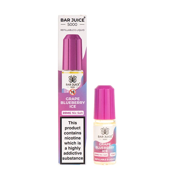 Bar Juice 5000 Nic Salts 10ml | 5mg, 10mg & 20mg E-Liquid UK