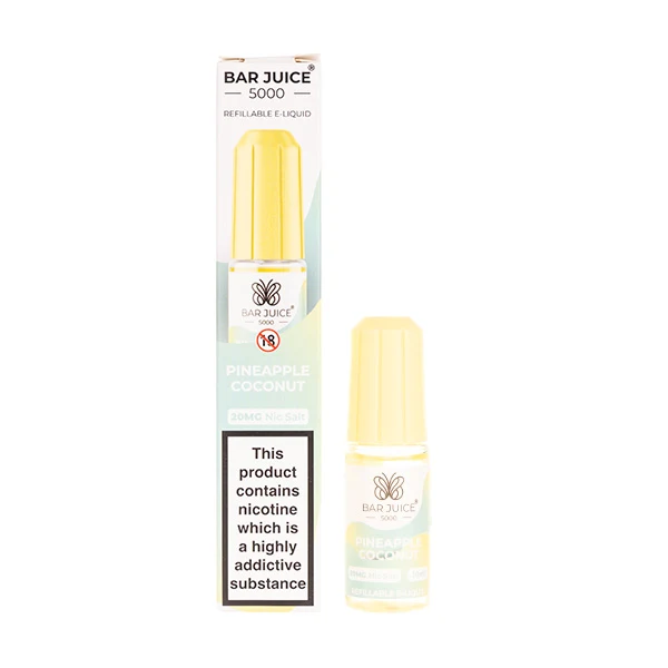 Bar Juice 5000 Nic Salts 10ml | 5mg, 10mg & 20mg E-Liquid UK