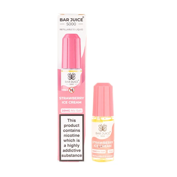 Bar Juice 5000 Nic Salts 10ml | 5mg, 10mg & 20mg E-Liquid UK