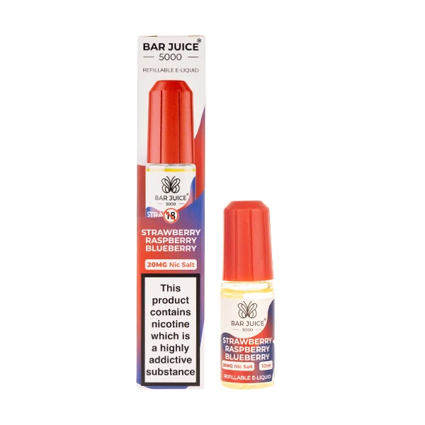 Bar Juice 5000 Nic Salts 10ml | 5mg, 10mg & 20mg E-Liquid UK