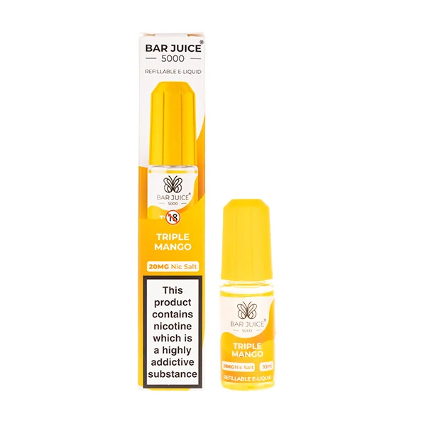 Bar Juice 5000 Nic Salts 10ml | 5mg, 10mg & 20mg E-Liquid UK