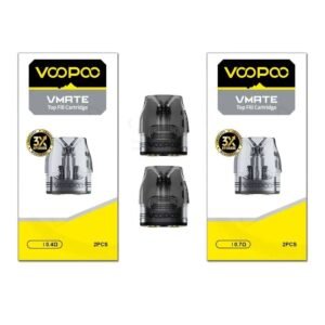 VOOPOO VMATE Top Fill Replacement Pods 3ml | Refillable Cartridges