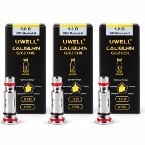UWELL Caliburn G / G2 Replacement Coils | Mesh Vape Coils 4 Pack