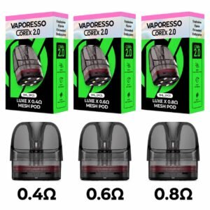 Vaporesso LUXE X COREX 2.0 Replacement Pods | 5ml Mesh Cartridges