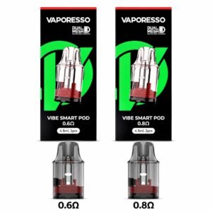 Vaporesso VIBE Replacement Pods 4.5ml | Dual Mesh Refillable Cartridges
