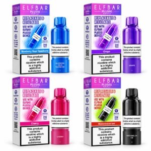 ELFBAR PLUS 12 Replacement Prefilled Pods | 12,000 Puffs