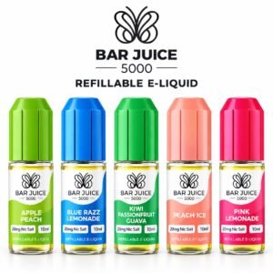 Bar Juice 5000 Nic Salts 10ml E-Liquid | 5mg, 10mg & 20mg | UK