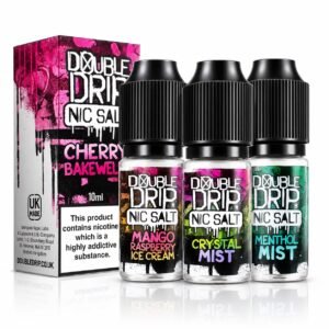 Double Drip Nic Salts 10ml E-Liquid | 10mg & 20mg | Multiple Flavours