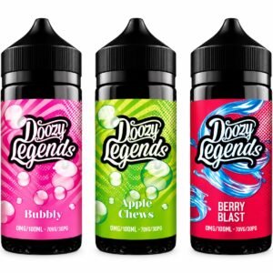 Doozy Legends 100ml Shortfill E-Liquid | 0mg | 70VG/30PG | Free Nic Shot