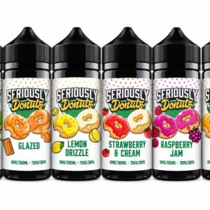 Doozy Seriously Donuts 100ml Shortfill E-Liquid | 0mg | 70VG/30PG | Free Nic Shot