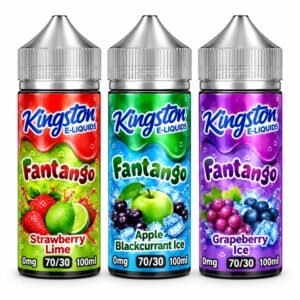 Kingston Fantango 100ml Shortfill E-Liquid | 0mg | 70VG/30PG | Free Nic Shot
