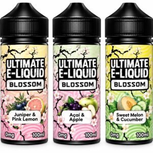 Ultimate Blossom 100ml Shortfill E-Liquid | 0mg | 70VG/30PG | Free Nic Shot