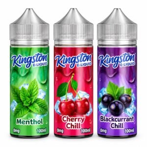 Kingston Chill 100ml Shortfill E-Liquid | 0mg | 70VG/30PG | Free Nic Shot