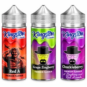 Kingston Zingberry 100ml Shortfill E-Liquid | 0mg | 70VG/30PG | Free Nic Shot