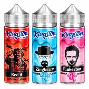 Kingston Zingberry 100ml E-Liquid | 0mg | 50/50 VG/PG | Free Nic Shot