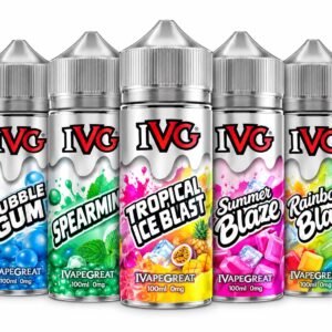 IVG 100ml Shortfill E-Liquid | 0mg | 70VG/30PG | Free Nic Shot