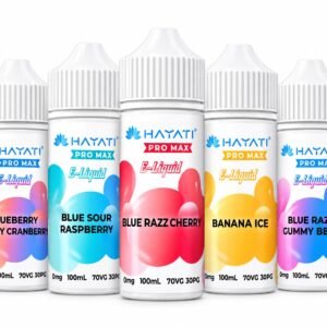 Hayati Pro Max 100ml E-Liquid | 0mg | 70VG/30PG | Free Nic Shot