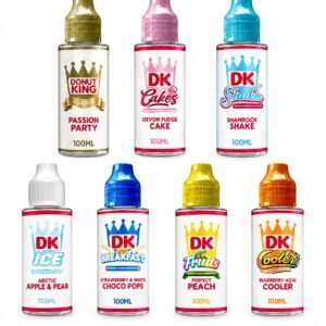 Donut King 100ml Shortfill E-Liquid | 0mg | 70VG/30PG | Free Nic Shot