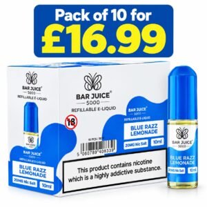 Bar Juice 5000 Nic Salts 10ml Full Box – 5mg 10mg 20mg