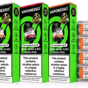 Vaporesso XROS COREX 3.0 Replacement Pods – 0.4Ω 0.6Ω 0.8Ω